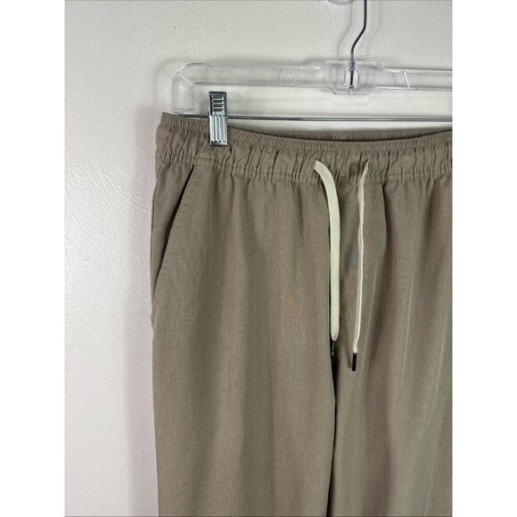 Fair Harbor Men's M Pull On Straight Leg Pant Beige EUC Inseam 31" - Picture 3 of 11